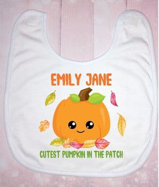 Cutest Pumpkin Bib