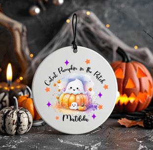 Cutest Pumpkin Halloween Ornament