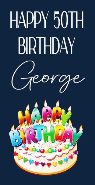 Dark Blue Cake Birthday Galaxy Bar Wrapper