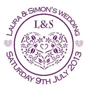 Decorative Heart Design Purple