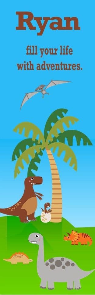 Dinosaur Bookmark Design 2