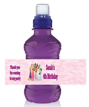 Disney Princess Bottle Label Wrapper.