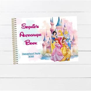 Disney Princess Wire Bound Autograph Book