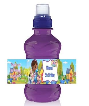 Doc McStuffins Bottle Label Wrapper.