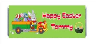 Easter Chocolate Candy Bar Wrapper Design 2