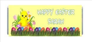 Easter Chocolate Candy Bar Wrapper Design 4