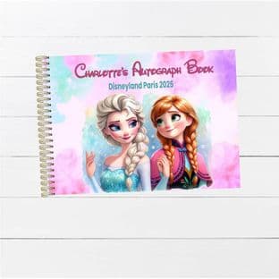 Elsa & Ella Wire Bound Autograph Book