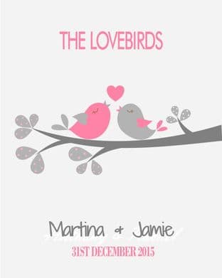 Engagement or Wedding Print Design 2