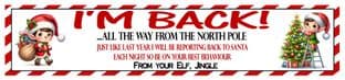 Family Elf Return Banner RED