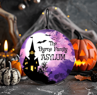 Family Name Asylum Ornament