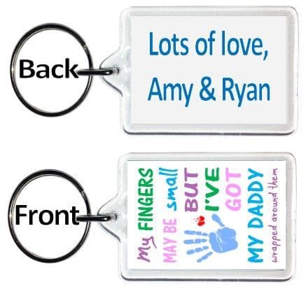 Father Keyring Design 5