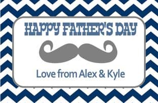 Father's Day Chocolate Bar Wrapper Design 6