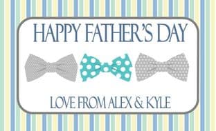 Father's Day Chocolate Bar Wrapper Design 7
