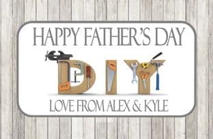 Father's Day Chocolate Bar Wrapper Design 8