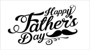 Father's Day Sticker Design Rectangle 1