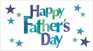 Father's Day Sticker Design Rectangle 7