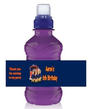 Fireman Sam Bottle Label Wrapper.