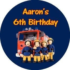 Fireman Sam Stickers.