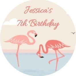 Flamingo Theme Stickers