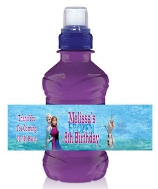 Frozen Bottle Label Wrapper.