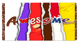 Galaxy Awesome Bar Wrapper