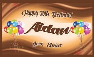 Galaxy Bar Birthday Balloons Theme Bar Wrapper