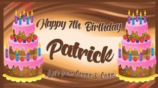 Galaxy Bar Birthday CakeTheme Bar Wrapper