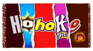 Galaxy Hohoho Bar Wrapper