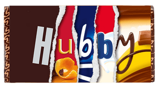 Galaxy Hubby Bar Wrapper