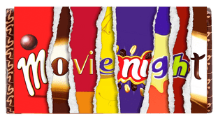 Galaxy Movie Night Bar Wrapper