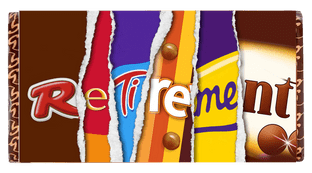 Galaxy Retirement Bar Wrapper