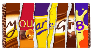 Galaxy You are GR8 Bar Wrapper