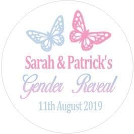 Gender Reveal Sticker Design 4