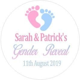 Gender Reveal Sticker Design 6