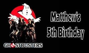 Ghostbusters Chocolate Candy Bar Wrapper