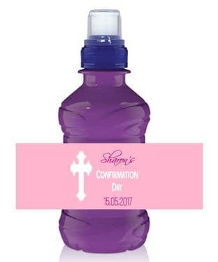 Girl Confirmation Bottle Wrapper Design 1