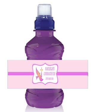 Girl Confirmation Bottle Wrapper Design 3