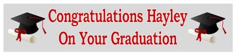 Graduation Banner Design 1