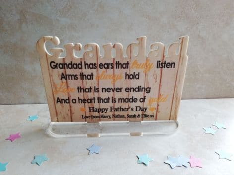 Grandad Plaque