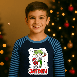 Grinch Hand 67 Christmas Clothing Transfer