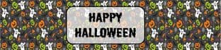 Halloween Background Bottle Wrapper 4