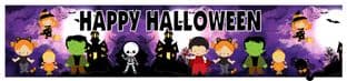 Halloween Characters Banner