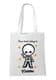 Halloween Skeleton Trick or Treat Tote Bag