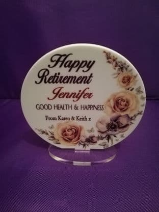 Happy Retirement Plaque