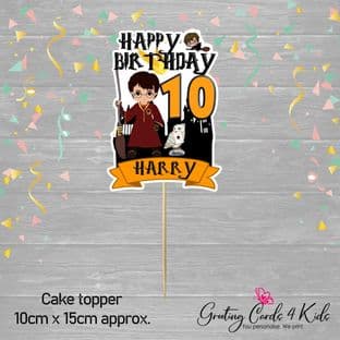 Harry Potter Cake Topper