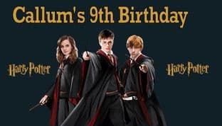 Harry Potter Chocolate Candy Bar Wrapper