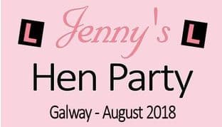 Hen Party Bar Wrapper Design 2