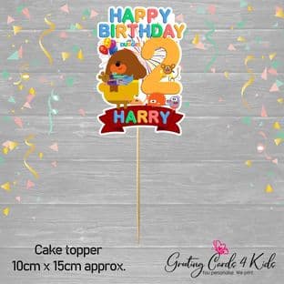 Hey Duggee Cake Topper