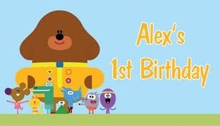 Hey Duggee Chocolate Candy Bar Wrapper