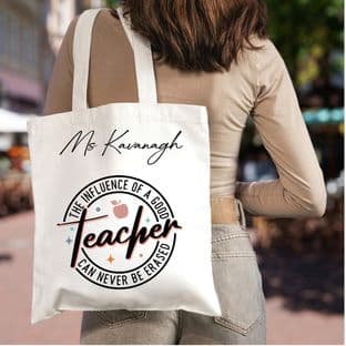 Influence of a Good Teacher Tote Bag
